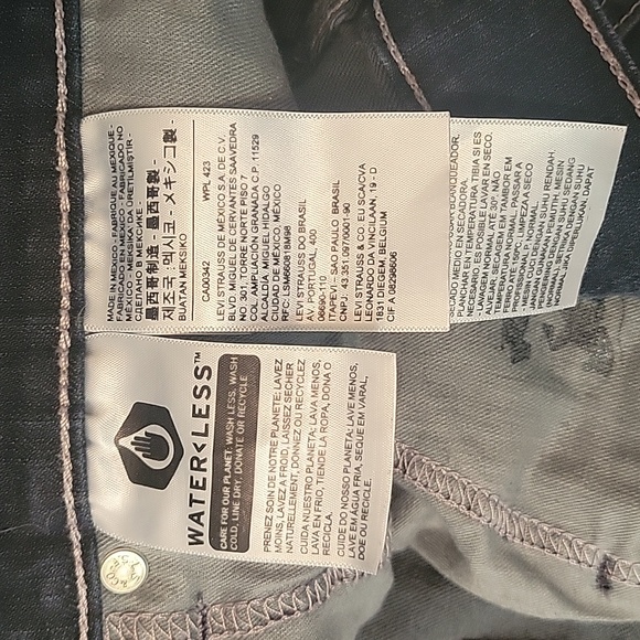 Levi's 505 Mens Jeans - Size 36x34 - Picture 6 of 7